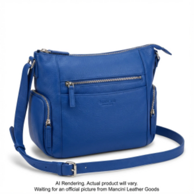 Mancini Deluxe Passport Wallet Cobalt Blue (52296-COBALT-BLUE)