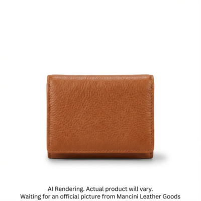 Mancini Bellagio Trifold RFID Wallet (2020162-COGNAC)