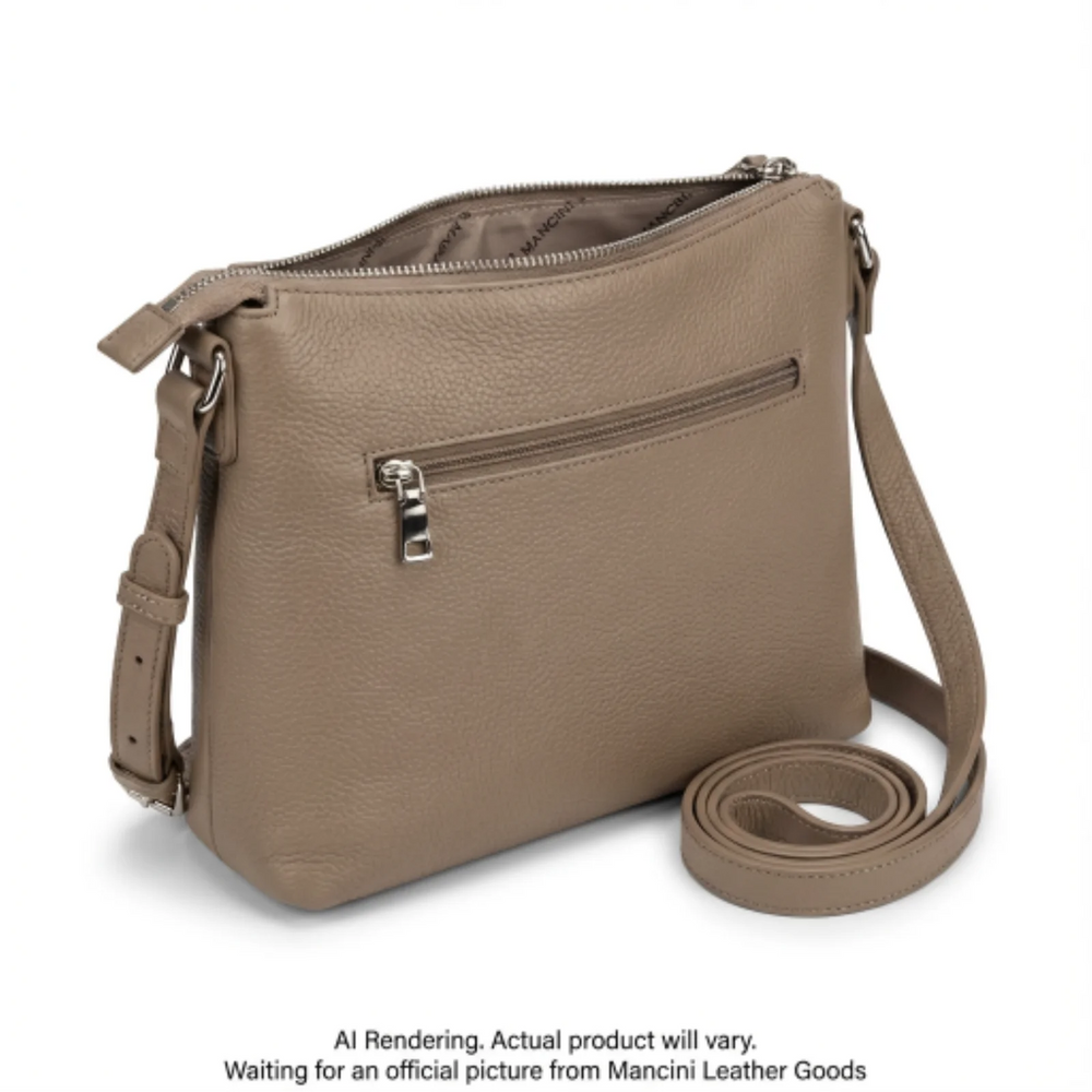 Pebbled Charlize Crossbody Bag