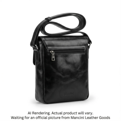 Mancini Buffalo On-the-Go Crossbody Bag (99-5416-BLACK)
