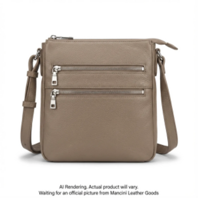 Mancini HBP1075 Mushroom Handbag (HBP1075-MUSHROOM)