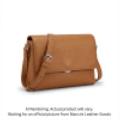 Mancini Pebbled Amy Crossbody Bag (HBP1061-CAMEL)