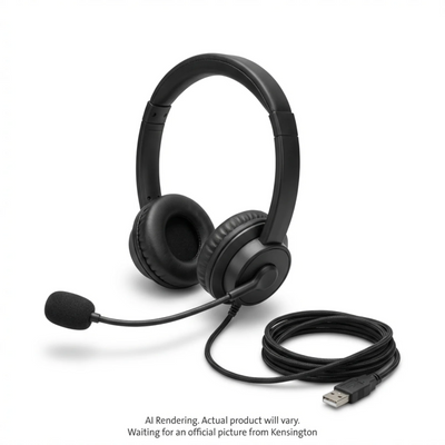 Kensington Hi-Fi USB Headphones with Mic (K97601WW)