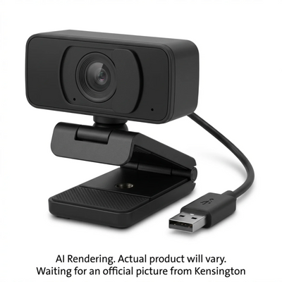 Kensington 1080P Webcam Stand 65 Deg FOV (K81175WW)