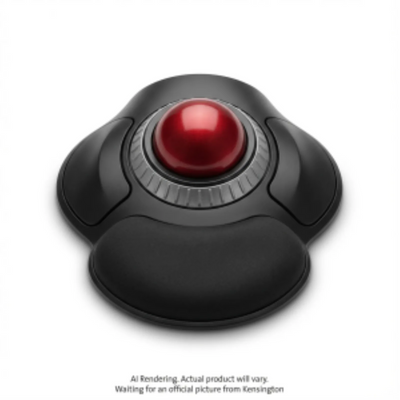Kensington Orbit Wireless Trackball with Scroll Ring Black (K70990WW)