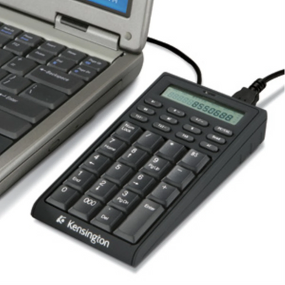 Kensington Notebook Keypad Calculator With USB Hub (K72274US)