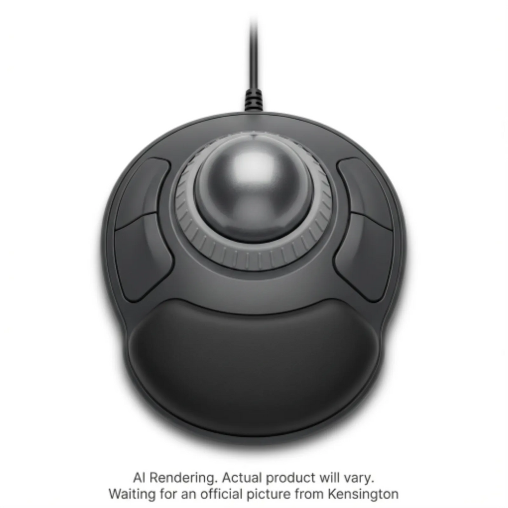 Orbit Trackball w/ Scroll Ring Grey