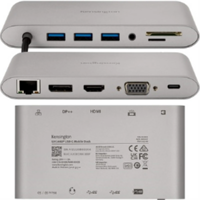 Kensington UH1440P USB-C Mobile Dock (K33853WW)