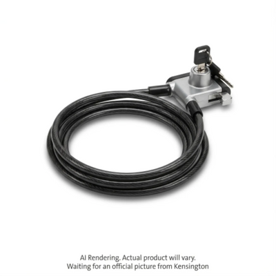 Kensington Slim Nanosaver Keyed Laptop Lock (K65021WW)