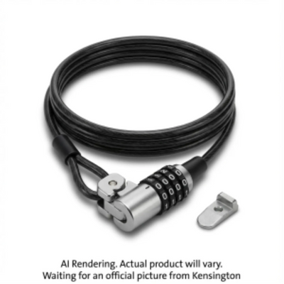Kensington Clicksafe Combo Lock with N17 Anchor (K67936WW)