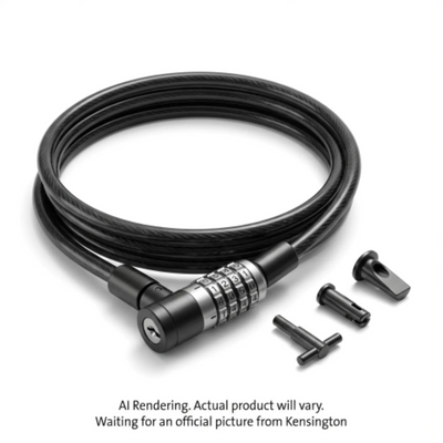 Kensington CS Combo Lock with T-Bar N17 Nano Anchor (K68105WW)