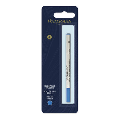 Waterman Rollerball Pen Refill Fine Point Blue Ink 1 Count (1964018)