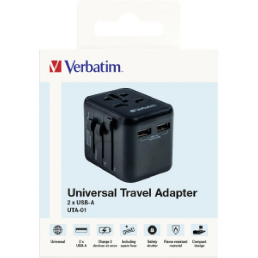 Verbatim UNIVERSAL TRAVEL ADAPTER UTA-01