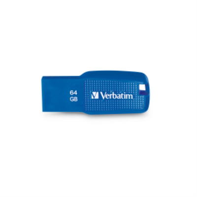Verbatim 64GB Ergo USB 3.0 Drive - Blue (70879)