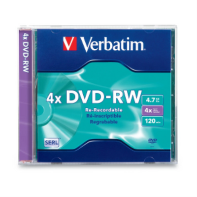 Verbatim DVD-RW 4.7G 4X 1SC (94836)