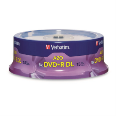 Verbatim DVD+R 8.5G 8X VRB 15PK (95484)