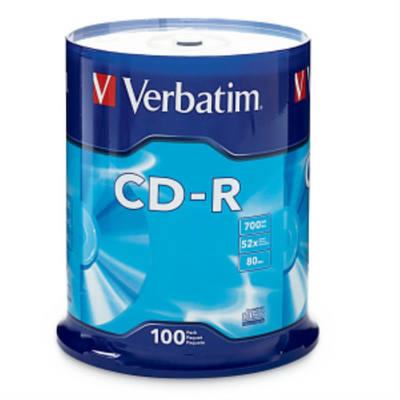 Verbatim CDR 80/700 52X 100PK (94554)