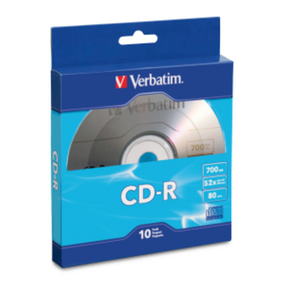 Verbatim CDR 80/700 52X 10PK Bulk (97955)