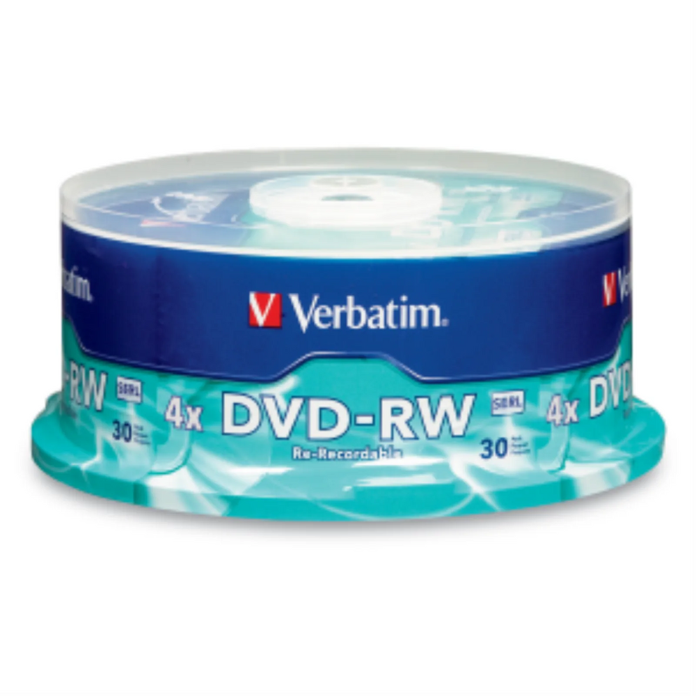 Verbatim DVD-RW 4.7G 4X VRB 30PK SP SERL