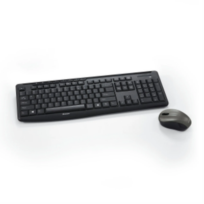 Verbatim Wireless Silent Keyboard Mouse Combo - Black (99779)