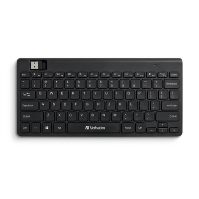 Verbatim Mini Wireless Silent Keyboard - Mouseless (70776)