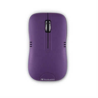 Verbatim Wireless Optical Mouse - Commuter-Purple (99781)