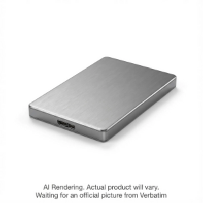 Verbatim Store'n'Go Alu Slim 2.5" HDD USB 3.2 GEN1 1TB Space Grey (53662)