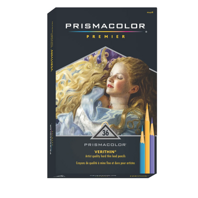 Prismacolor Premier Verithin Coloured Pencils, Assorted Colours, 36 Count (2428)