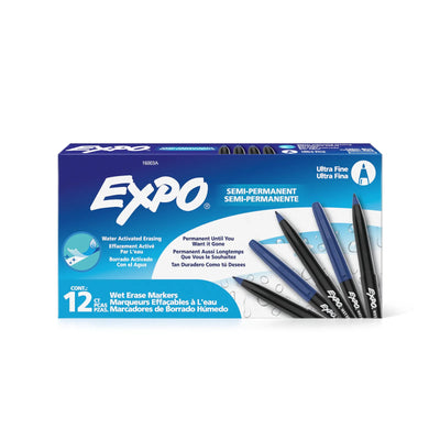 Expo Blue Ultra Fine Tip Wet Erase Marker (16003A)