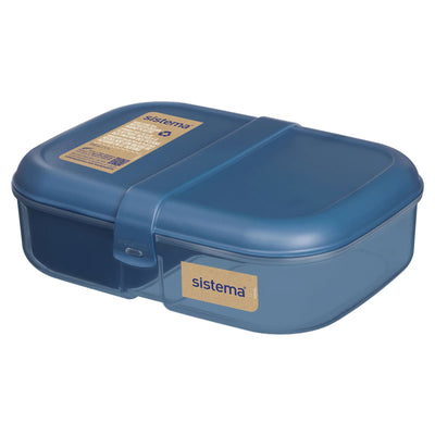 Sistema Ocean Bound Plastic Bento Box, 1.1 L, Teal or Blue (2167502ZS)