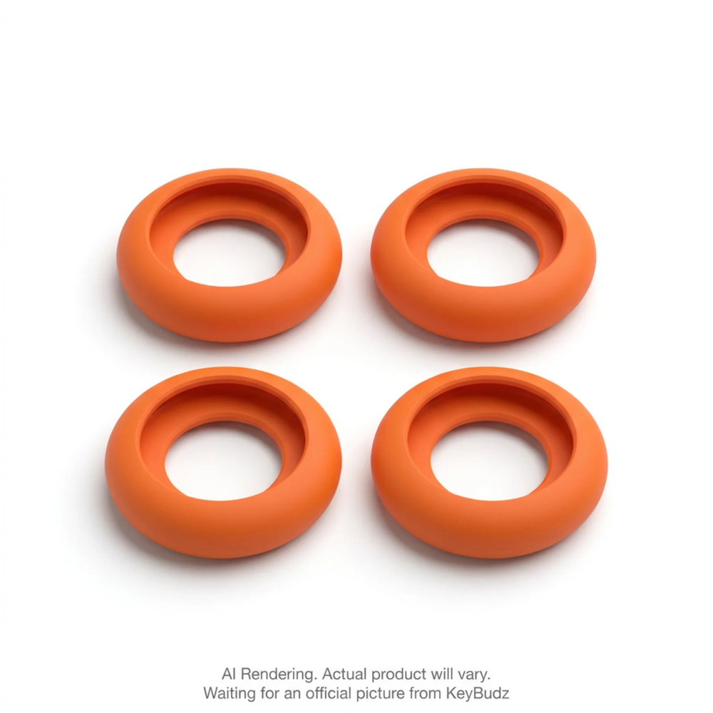AirTag Secure Dock Electric Orange (4 Pack)