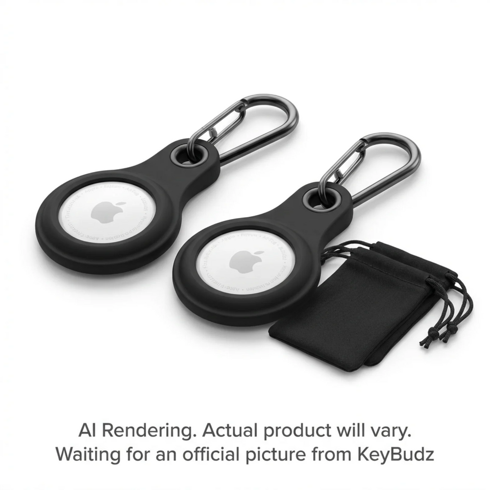 AirTag Secure Dock Black (2 Pack)