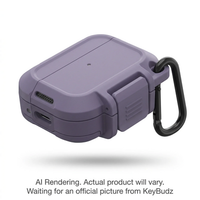 KeyBudz ElementProof Series Waterproof Case for AirPods Pro 3rd Gen Wild Lavender (APP3_S7_WLR)
