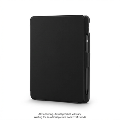 STM Studio Case for iPad 9th/8th/7th Gen - Black (stm-222-383JU-01)