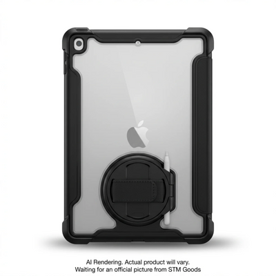 STM Dux Swivel Case for iPad 9th/8th/7th Gen - Black (stm-222-425JU-01)