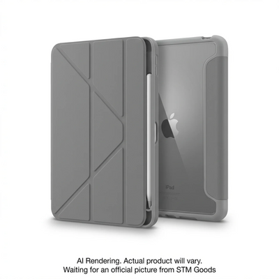 STM Opp (iPad Mini A17 Pro/6th Gen) AP - Grey (stm-222-476GX-02)