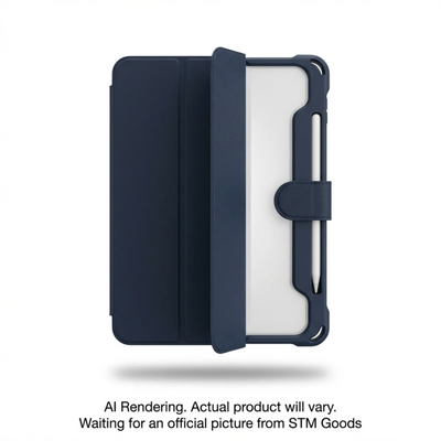STM Dux Plus Case for iPad Mini A17 Pro/6th Gen - Midnight Blue (stm-222-341GX-03)