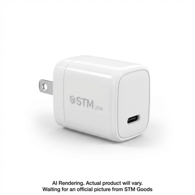 STM 20W USB-C Power Adapter (White) (stm-931-319Z-01)