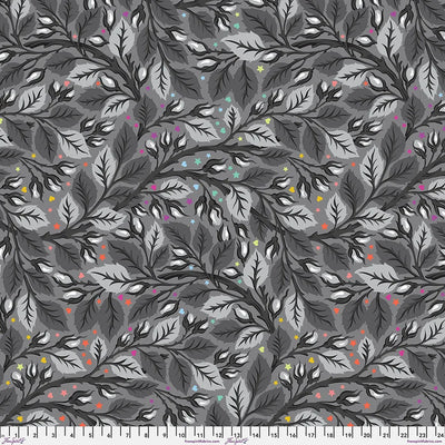 Tula Pink - Gray Work - Nip in the Bud - Shadow - 108in Wide Back - QBTP020.SHADOW