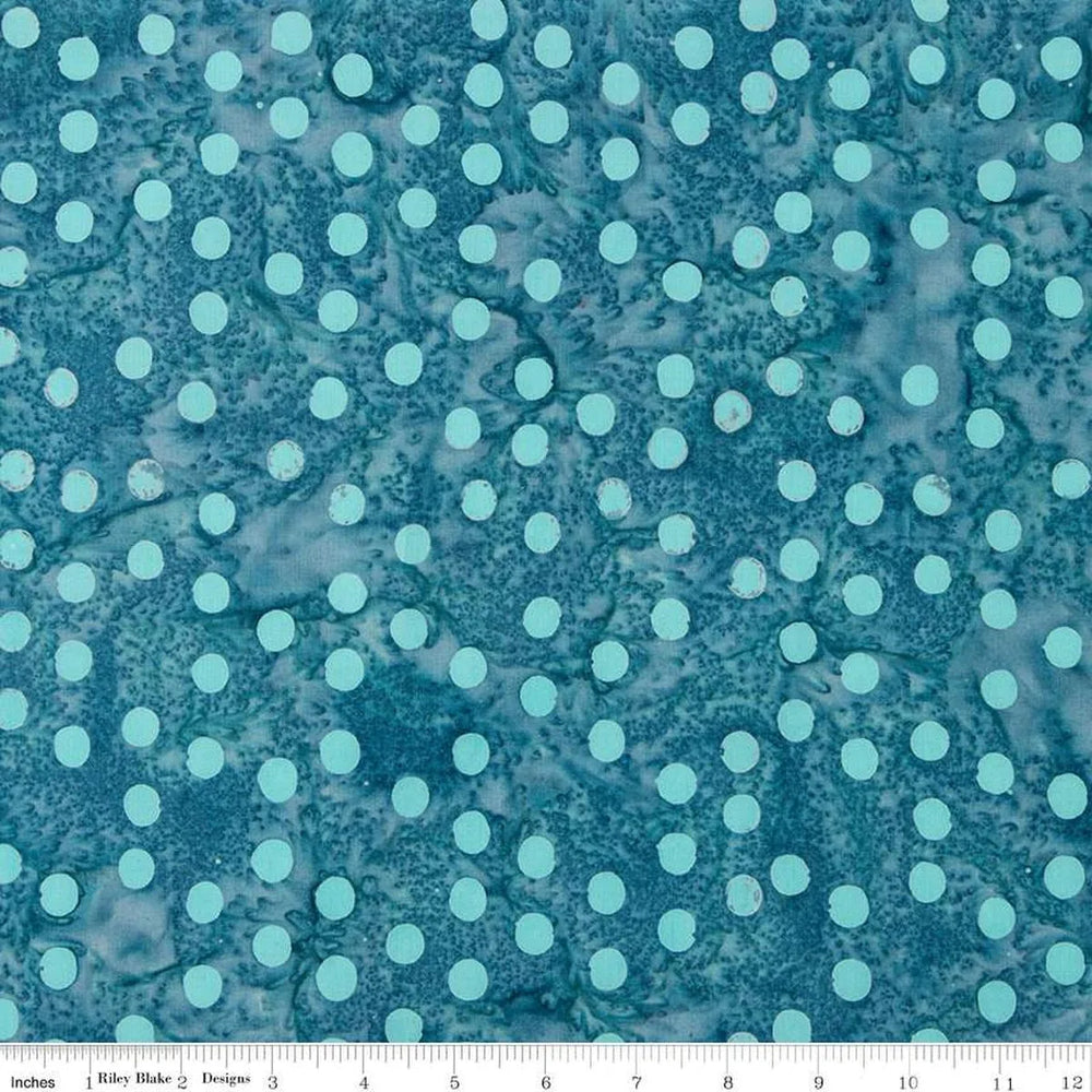 Riley Blake - Expression Batiks - Elemental -  Polka Pop -Calypso