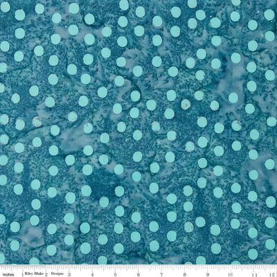 Riley Blake - Expression Batiks - Elemental -  Polka Pop -Calypso