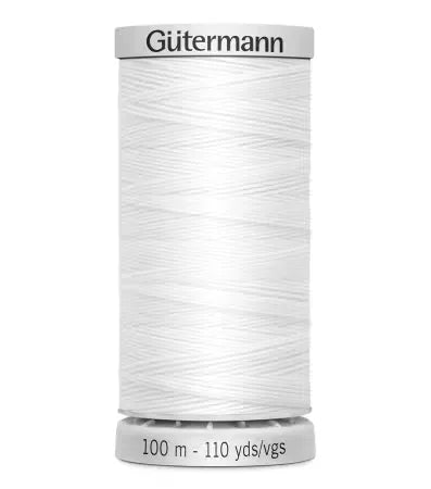 Extra Strong Polyester Upholstery Thread 100m White