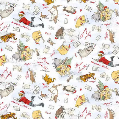 Christmas at Pooh Corner - Snow Dear Santa - White - 9100S-07
