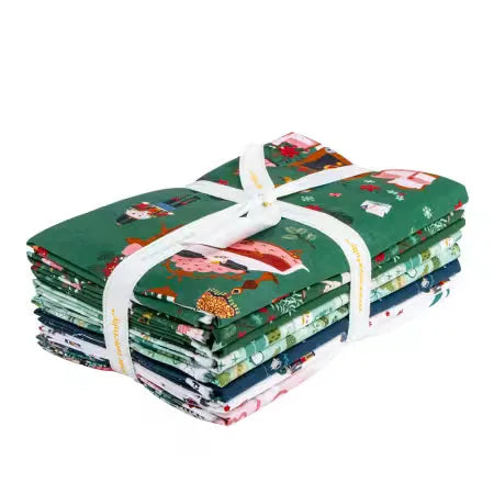 Nutcracker Tradition - Riley Blake Designs - 1 Yard Bundle - Pine (8pcs)