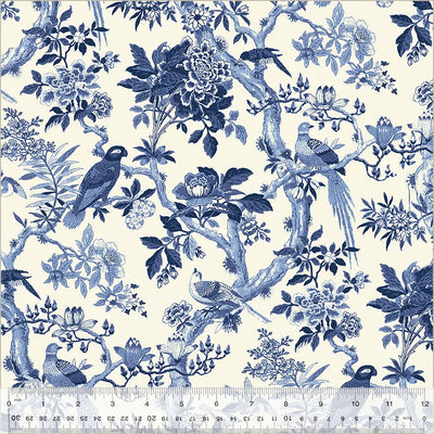 Windham 108" Wide Back - Blue Byrd - Porcelain - 54286W-1DES