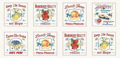 P & B Textiles - Fruit Stand - Anne Tavoletti - Panel