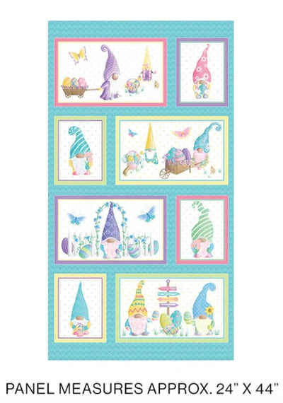 Spring Garden Gnomes - Andi Metz - Panel