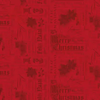 Poinsettias at Christmas - Riley Blake Designs - Red - C17632R-RED