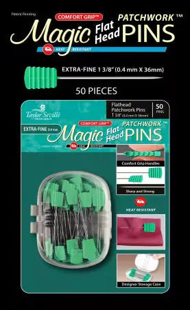 Magic Pins - Flathead Patchwork Extra Fine