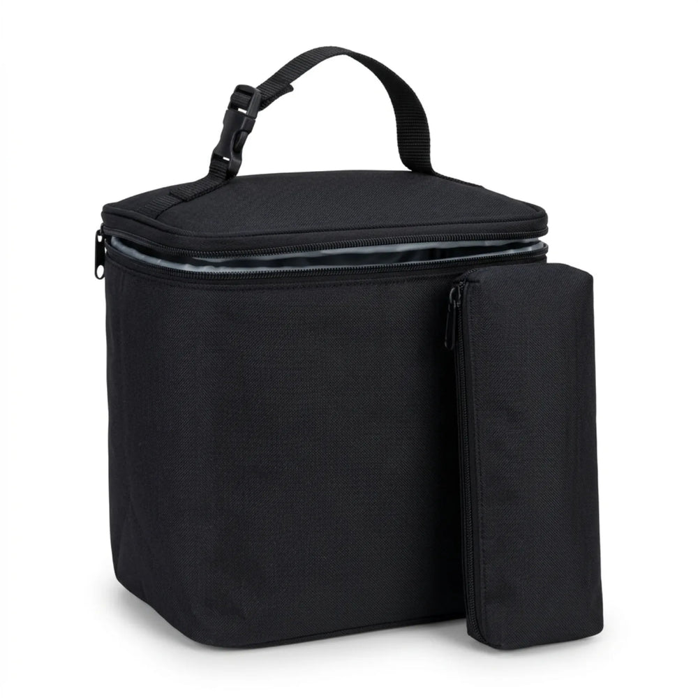 TRB POLY 2PC(COOLER/PENCIL)BLK